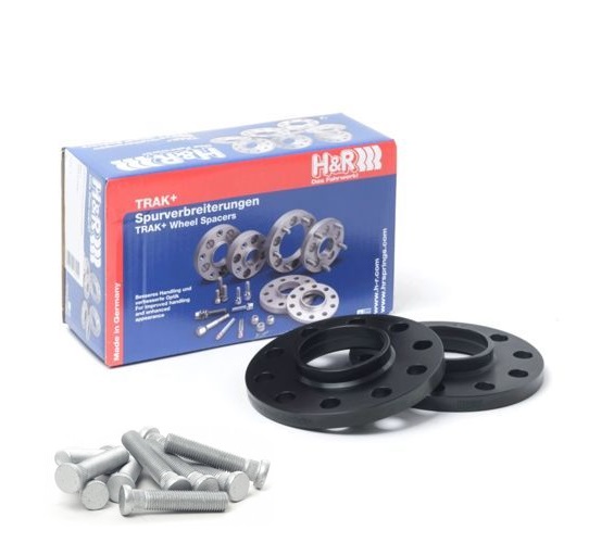 H&R DRS-Systeem Spoorverbrederset 36mm per as - Steekmaat 5x108 - Naaf 63,3mm - Boutmaat M12x1,5 -   Ford/Jaguar - Zwart