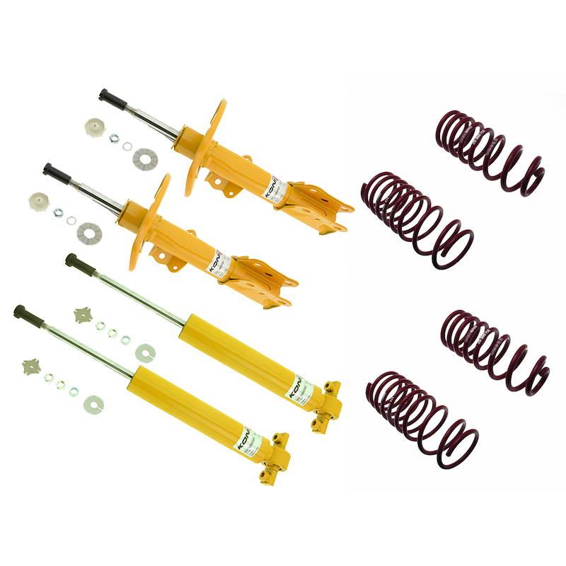 KONI Sport Kit  Ford Mustang Coupé/Cabrio 4-Cilinder V6/V8/Ecoboost (excl. GT350/GT350R/MagneRide) 2009-2018 - 25/25mm (1140-8779-1)