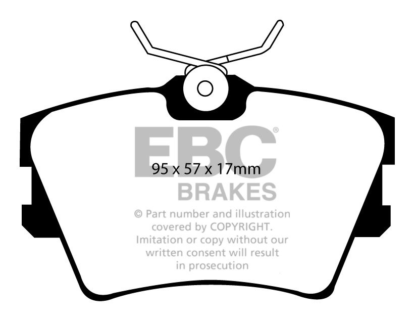 EBC Brakes VW BEDRIJFSWAGEN Transporter (Kombi)/Camper Van 1.9 T