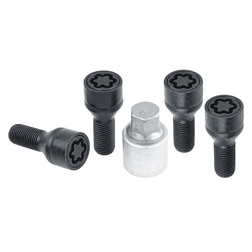Wielsloten M12x1.25x35 KE-60 SW17 (BVN335) zwart
