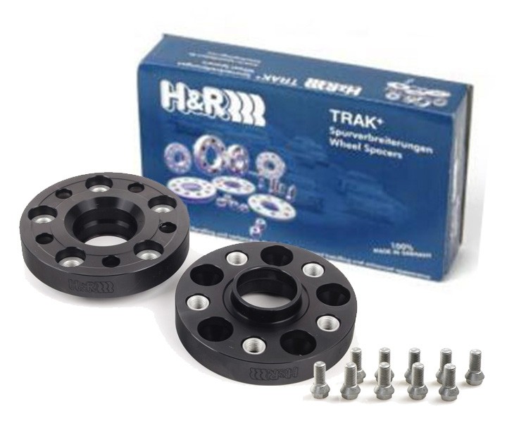 H&R Wielspacers DRA40 Systeem 40 mm – 4x100 – Naaf 57,1 mm – Zwart