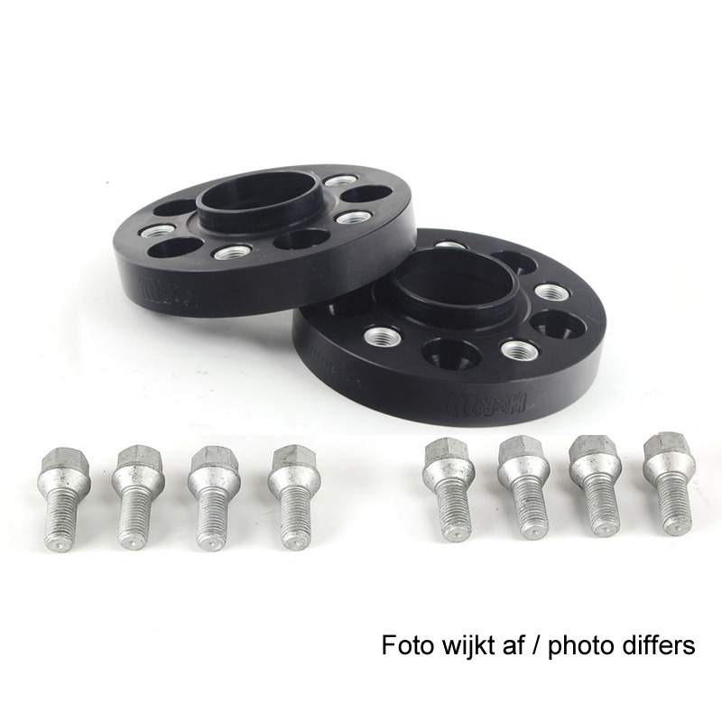 H&R DRA-Systeem Spoorverbreders 35mm 5x114,3 - Naaf 67,0mm - Boutmaat M14x1,5 -   Ferrari - Zwart