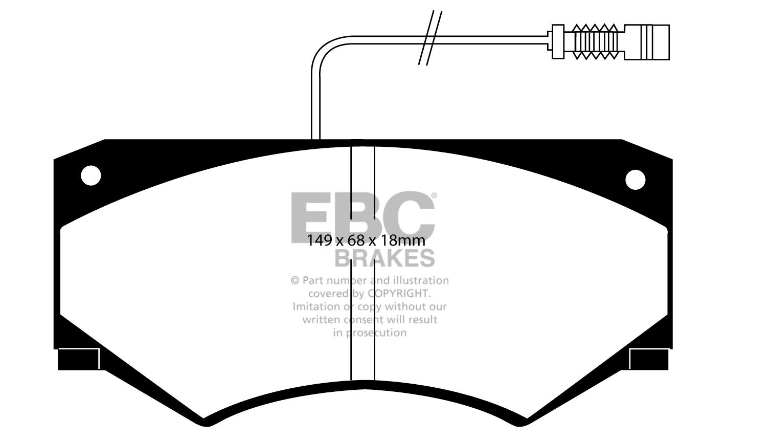 EBC Brakes MERCEDES BEDRIJFSWAGEN Transporter (BM) 507. 508. 510