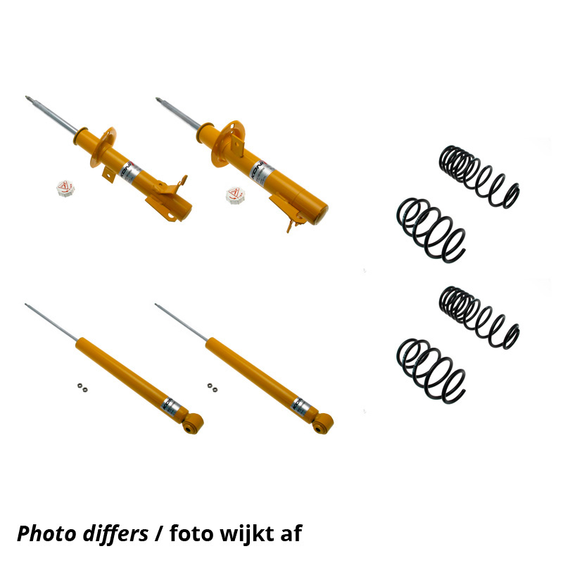 KONI Sport Kit  Mercedes C-Klasse (W204) Sedan (excl. AAC/Luchtvering/HD-onderstel/4-Matic) 2007-2013 - 30/30mm - VA-Last 1021kg- (1140-0762)