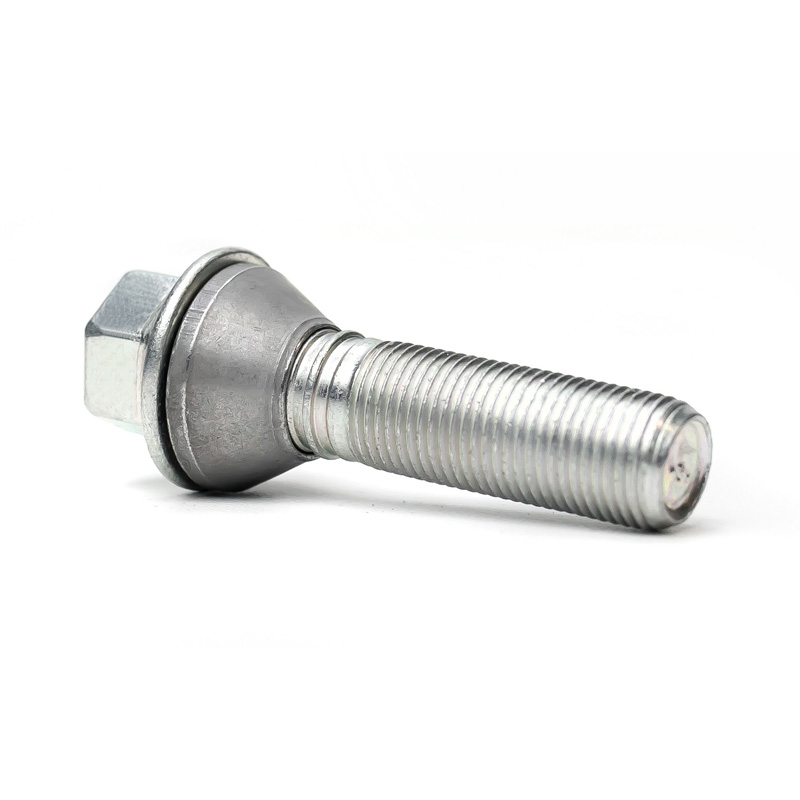 H&R Wielbout konisch met beweegbare ring M14x1.25 - Lengte 28mm (Bv.  BMW)