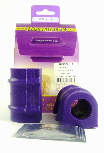 Renault 21 inc Turbo Front Anti Roll Bar Bush 25mm - PowerFlex P