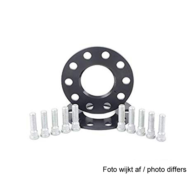 H&R DRS-Systeem Spoorverbreders 14mm 5x130 - Naaf 71,6mm - Boutmaat M14x1,5 -   Porsche - Zwart