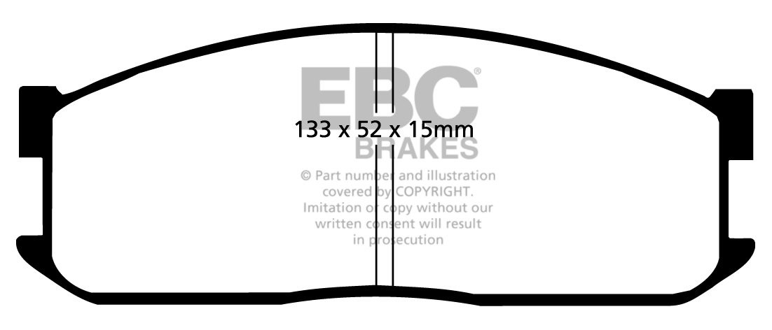 EBC Brakes Mazda BEDRIJFSWAGEN Panel Van E 2.2 D (Single Rear Wh