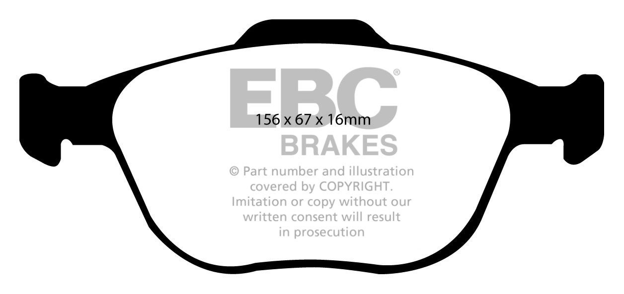 EBC Brakes FORD BEDRIJFSWAGEN Transit Connect 1.8 TD 2002-.. Rem