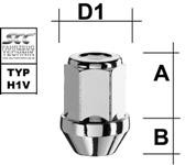Wielmoeren M12 x 1,5 (Kegel) Conisch