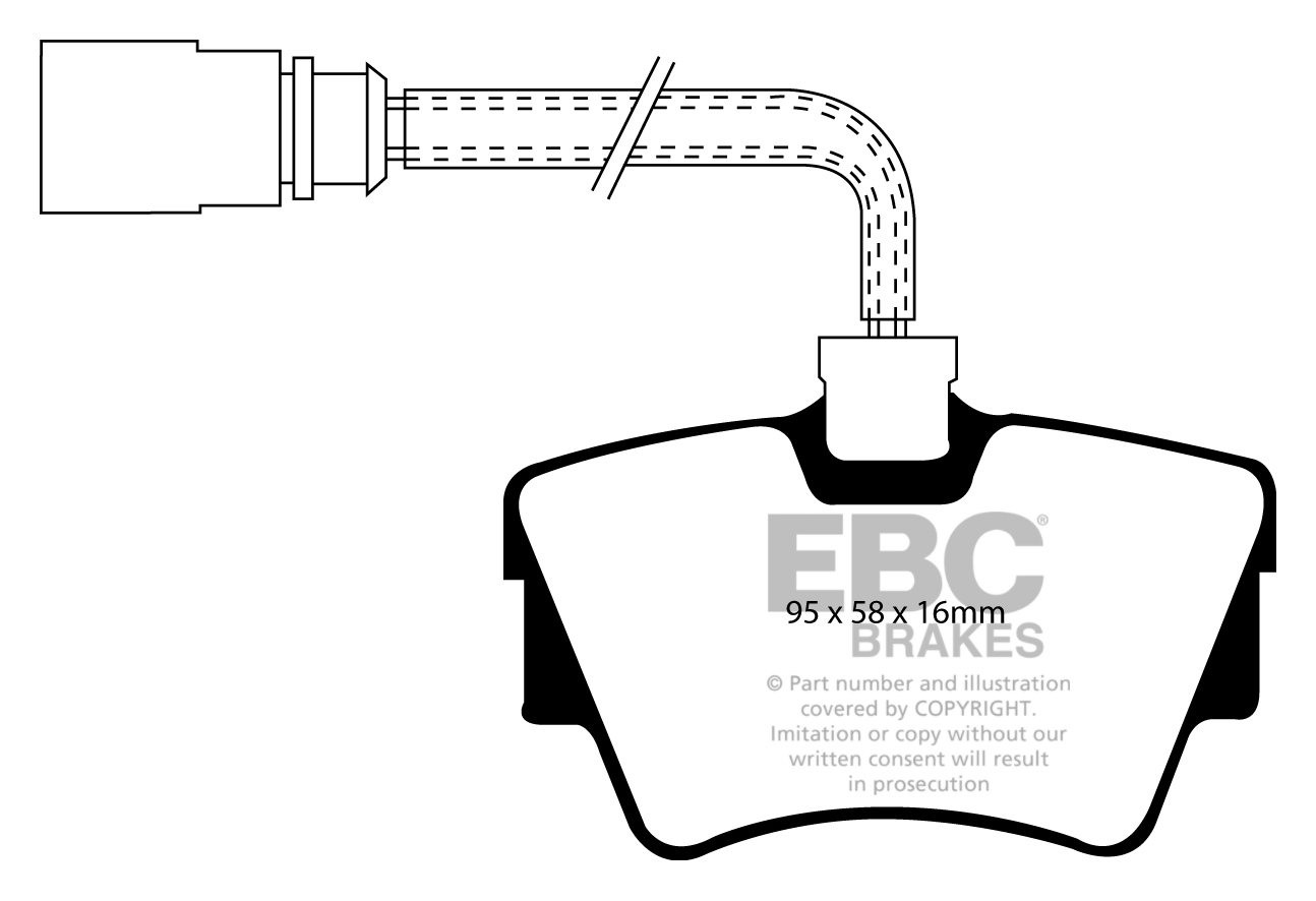 EBC Brakes VW BEDRIJFSWAGEN Transporter (Kombi)/Camper Van 2.5 T