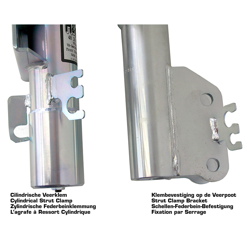 H&R Monotube Schroefset  Volkswagen Transporter T5 2003- VA40-75/AA40-65/Transporter T6 2015- VA50-80/AA40-70mm