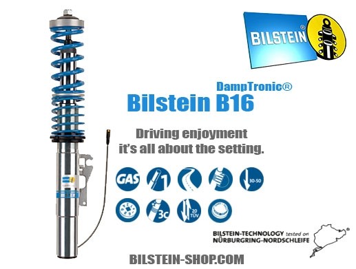 Bilstein Porsche 911 (997) 3.8 GT3 B16 Damptronic Schroefset