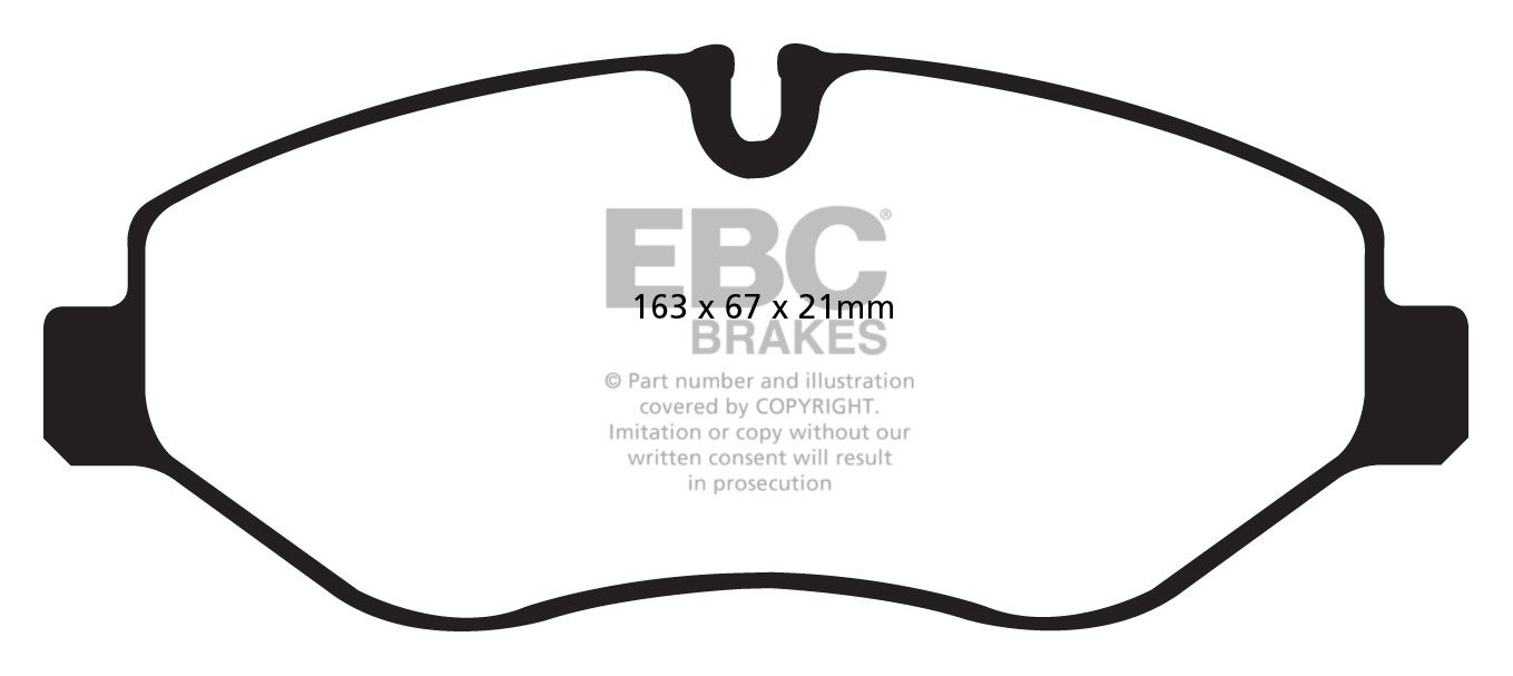 EBC Brakes IVECO BEDRIJFSWAGEN Daily (2006-2011) 35S 2006-2011 R