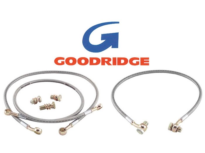 Goodridge Remslangen FORD ESCORT '91 VAN LEAFSPRINGS REAR 10/90-