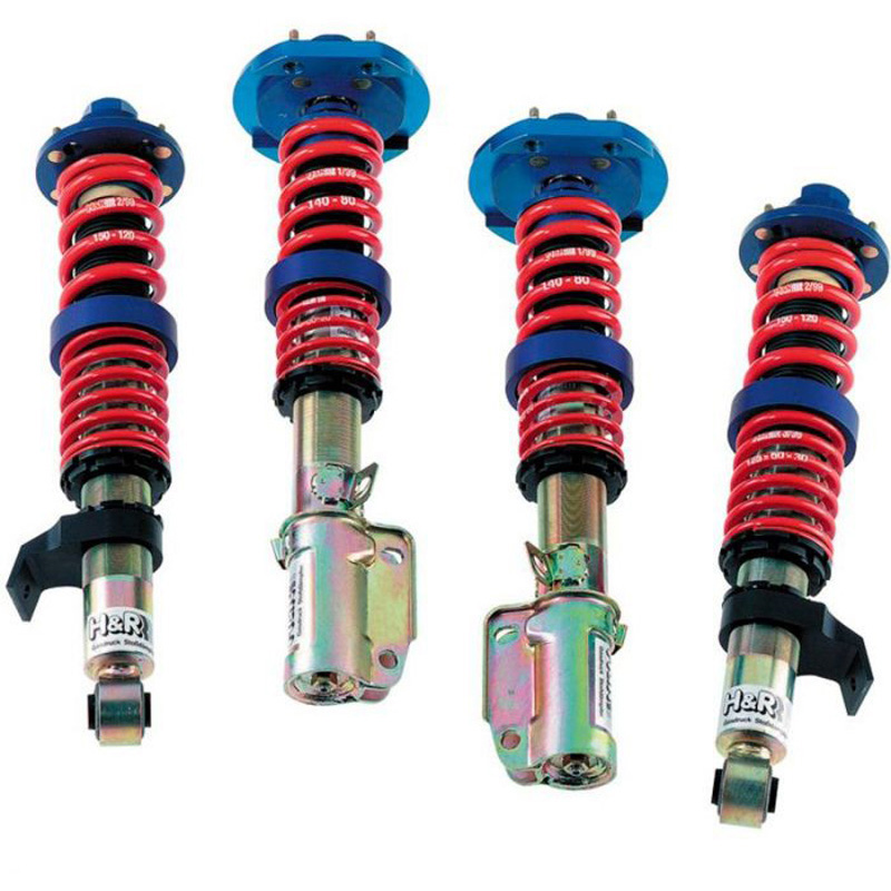 H&R Monotube Schroefset  Skoda Octavia (NX) Combi/Sedan 1.4 TSi iV/RS 1.4 TSI iV & Seat/Cupra Leon (KL) Sportstourer 1.4 e-Hybrid (Veerpoot Ø 55mm) 2020- VA35-60/AA45-70mm (VA-Last vanaf 1001kg) (Multilink)