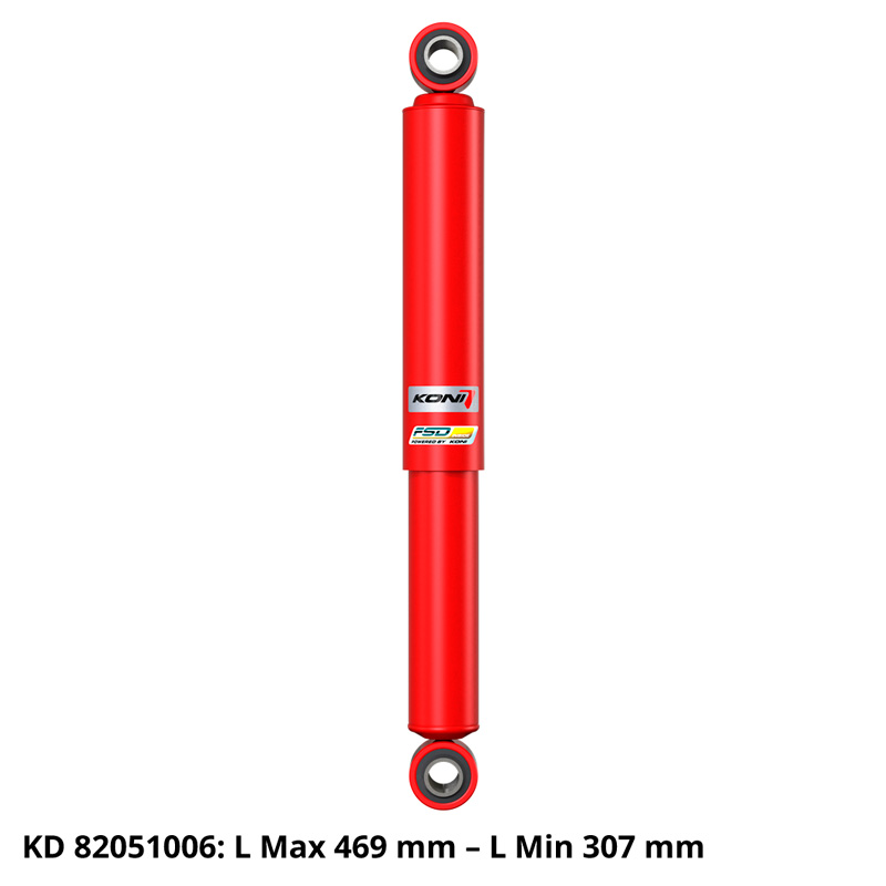 KONI Special Active schokdemper  Fiat Ducato (250/290) Van/Box/Bus/Camper Van/Motorhome 2006- - Achteras - Achteras: Lmin 307mm-Lmax 469mm (8205-1006)
