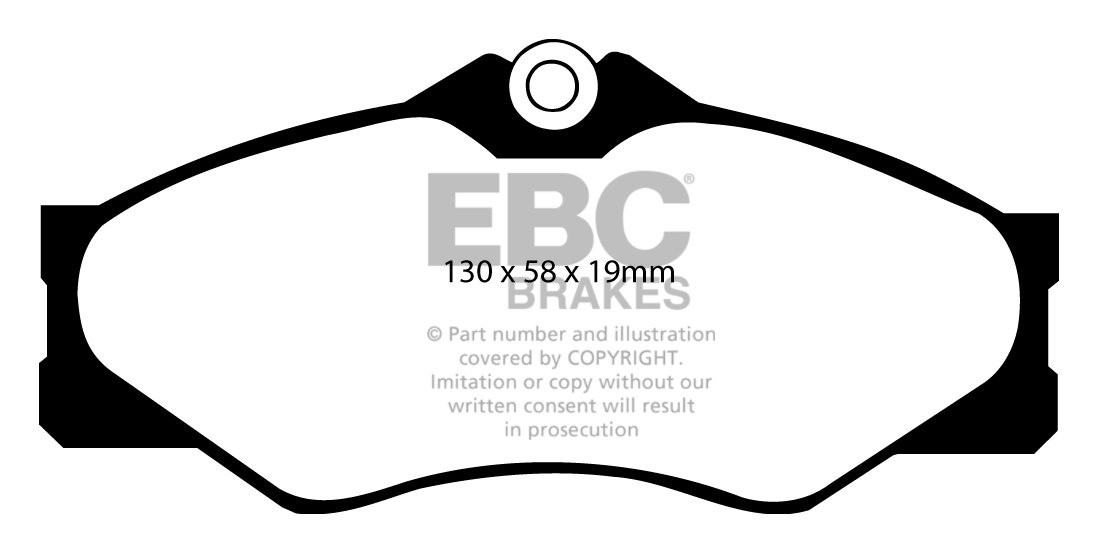 EBC Brakes VW BEDRIJFSWAGEN Transporter (Kombi)/Camper Van 1.7 8