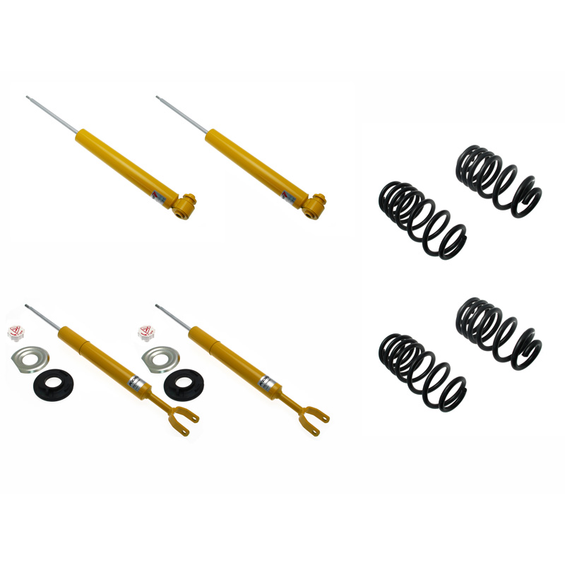 KONI Sport Kit  Audi A6 (C6/4F) Sedan incl. Quattro 2004-2011 - 40/40mm - VA-Last -1215kg (1140-2001)
