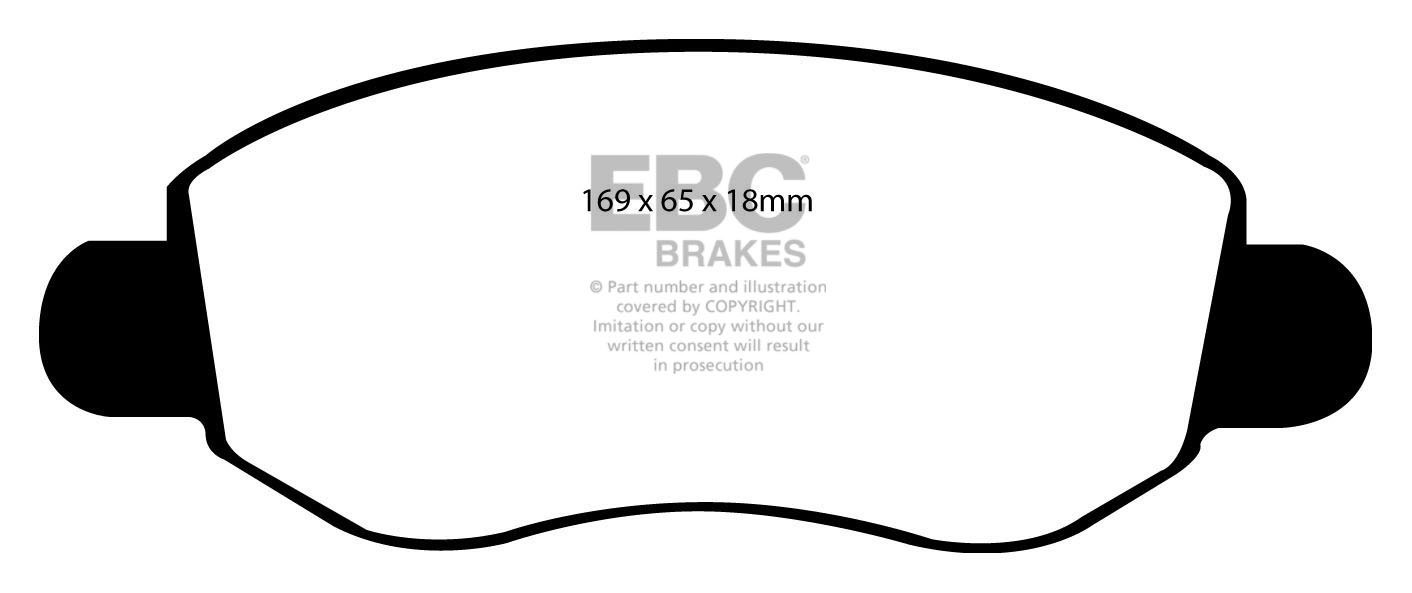 EBC Brakes FORD BEDRIJFSWAGEN Transit 300 (294mm Discs) 2000-200