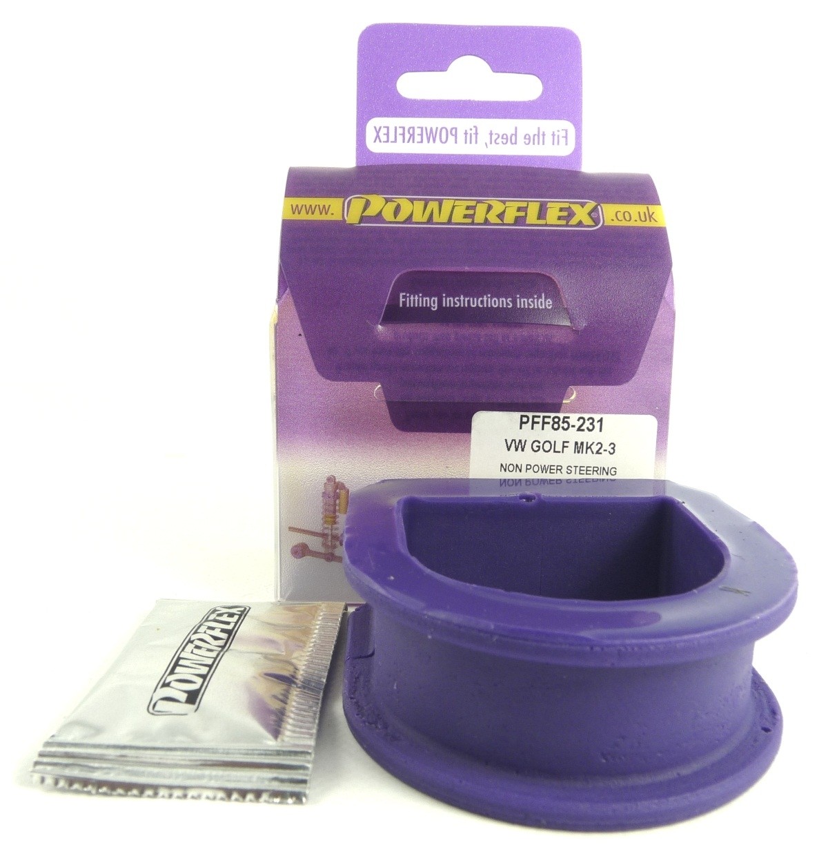 Seat Toledo  Non Power Steering Rack Mount - PowerFlex PFF85-231